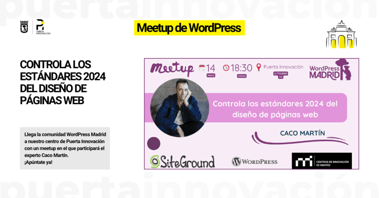 Meetup de Wordpress en Puerta Innovación con Caco Martín