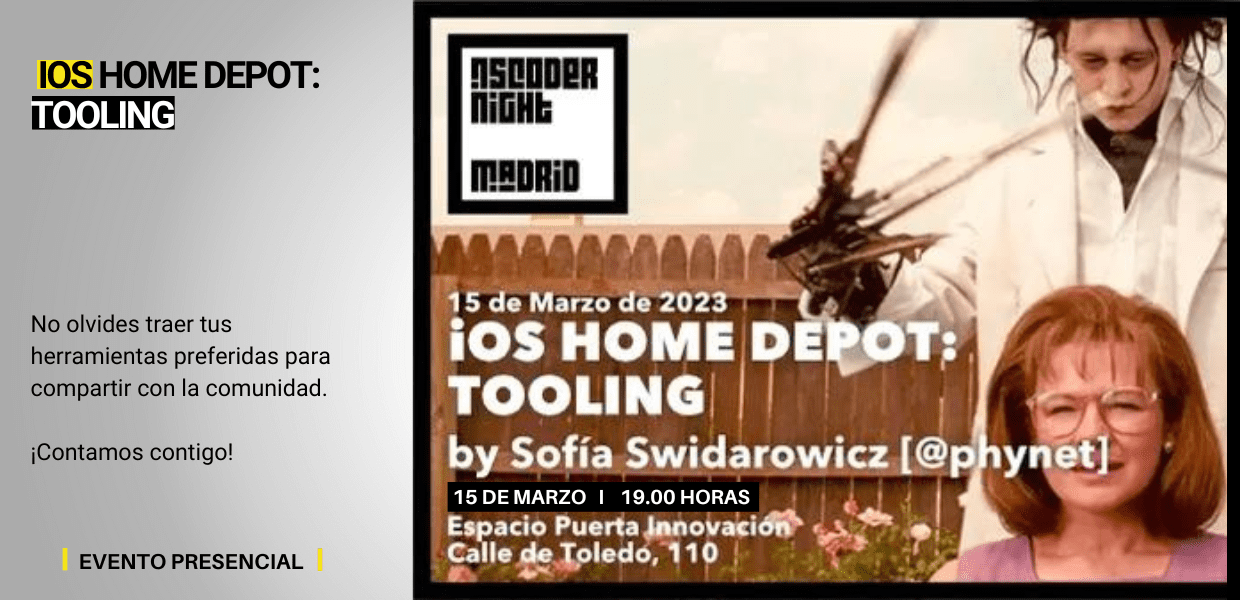 iOS Home Depot Tooling NSCoder Night Madrid