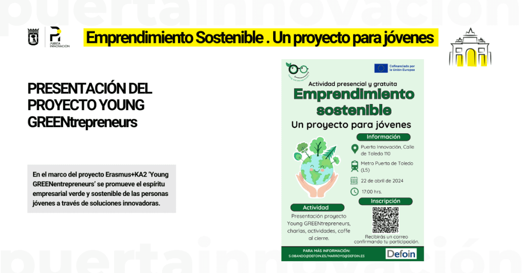 Imagen de Emprendimiento Sostenible. U proyecto para jóvenes