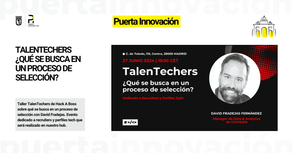 Creatividad evento Hack A Boss con David Fradejas Fernández
