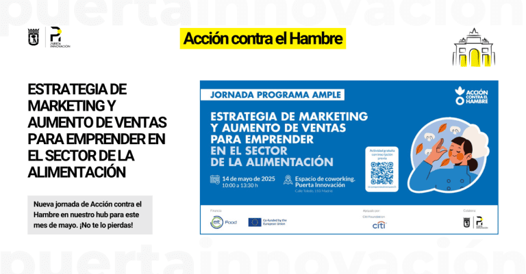 Itinerario de Acción contra el Hambre sobre Estrategia de marketing y aumento de ventas para emprender en el sector de la alimentación.