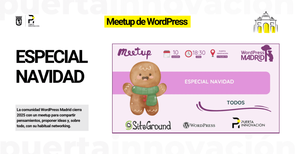 Meetup especial navidad WordPress Diciembre 2025