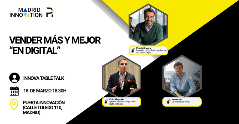 Innova Table Talk Vender más y mejor “en digital” cómo atraer, convertir y fidelizar clientes en 3 fases clave (1)