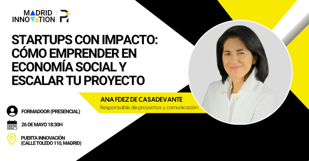 FormaDOOR | Startups con Impacto: Cómo emprender en Economía Social y escalar tu proyecto